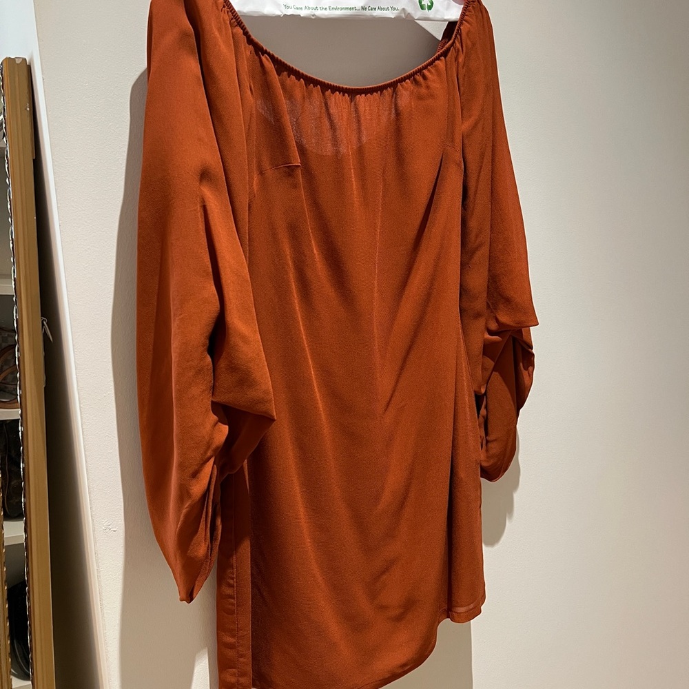 Reformation off the shoulder dress